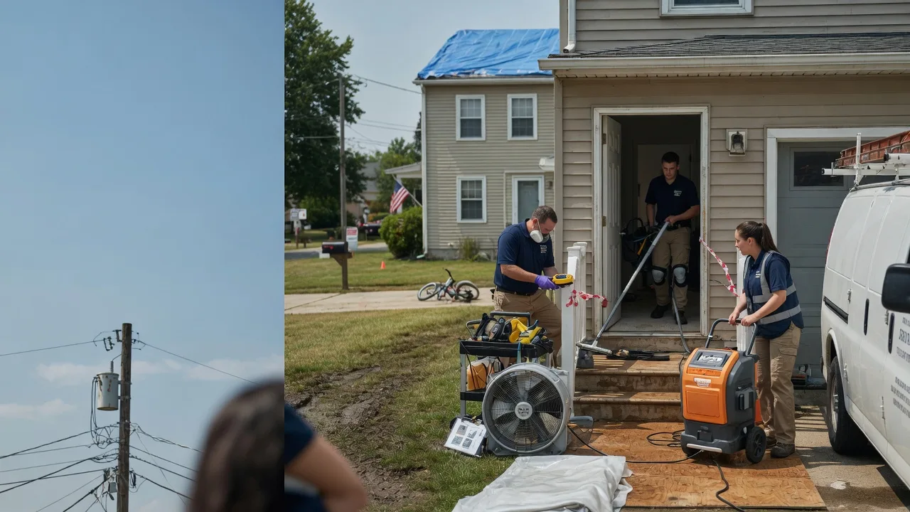 Water Damage Repair in Eola, TX near me
